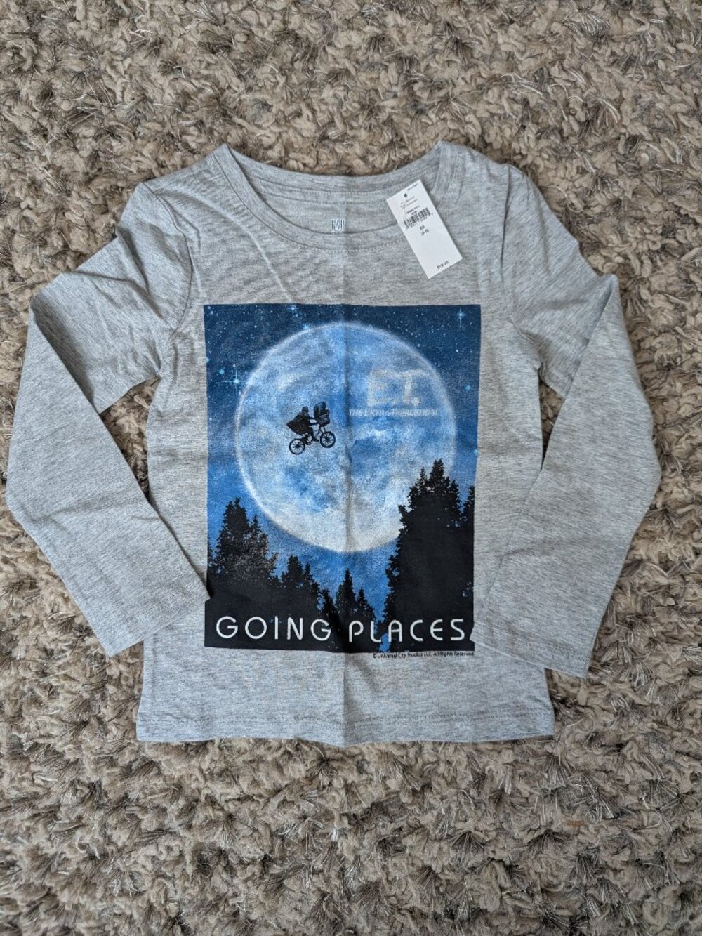 Gap Kids E.T. long sleeve tee shirt